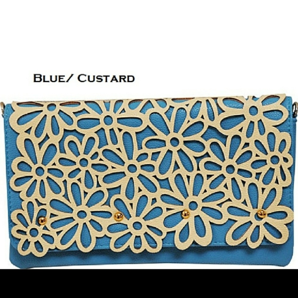 Floral Clutch Crossbody